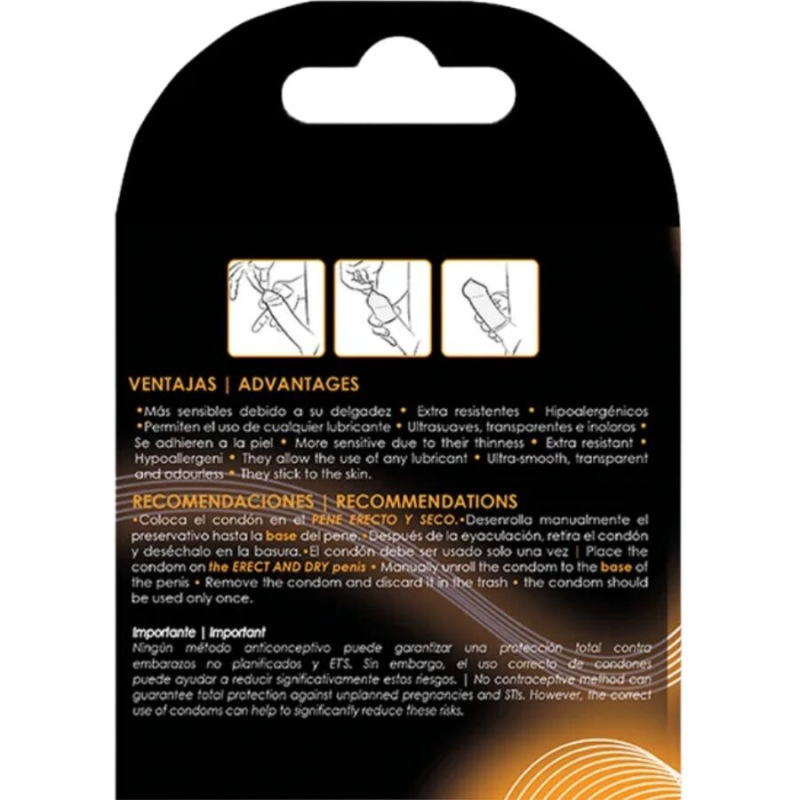 Uniq Classic Latex Free Condoms 3 kusy 1