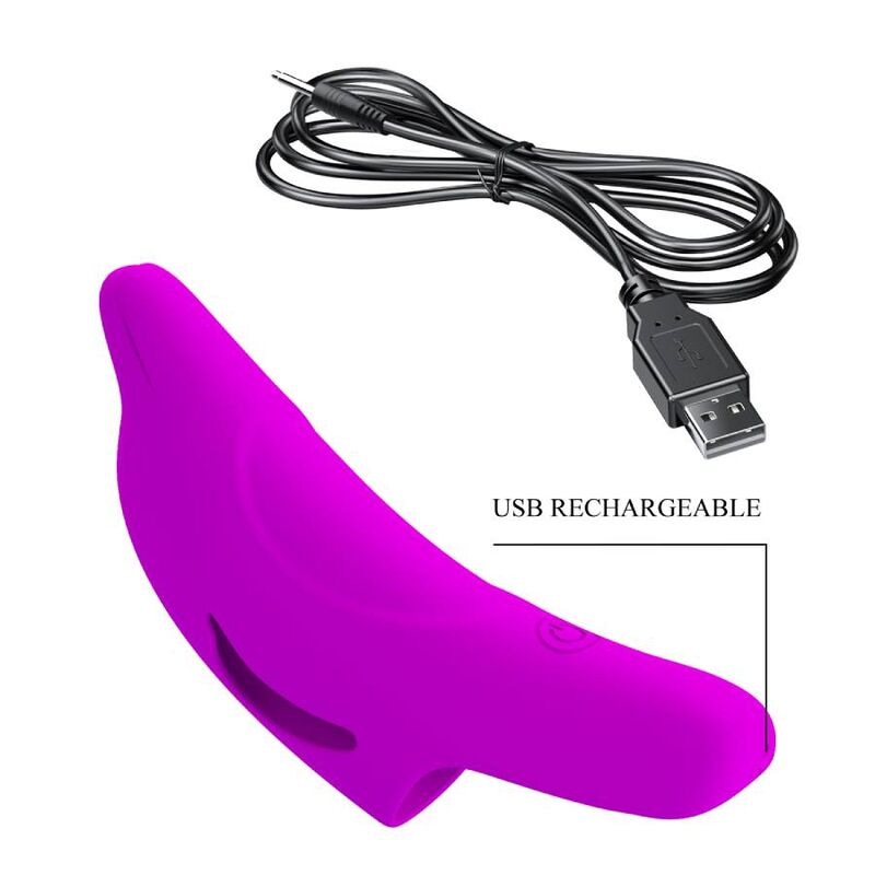 Pretty love - delphini powerful purple finger stimulator 7