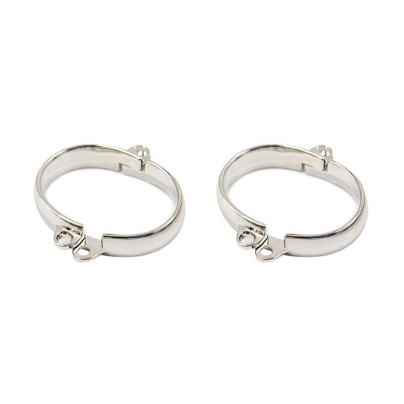 Ohmama Fetish Metal Hands Cuffs 10