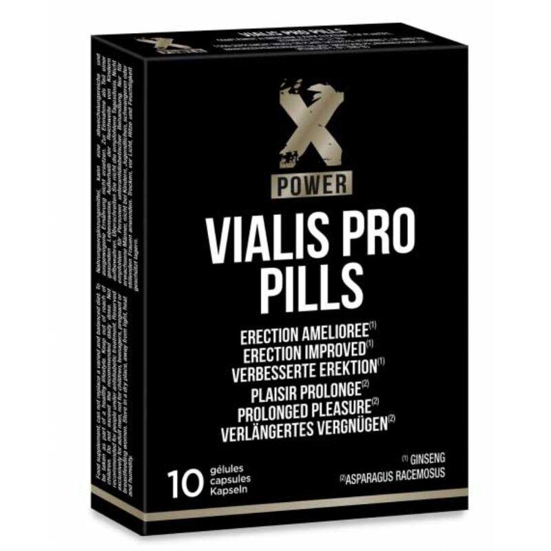 X Power - Vialis Pro Erection Enhancing Capsules 10 Units