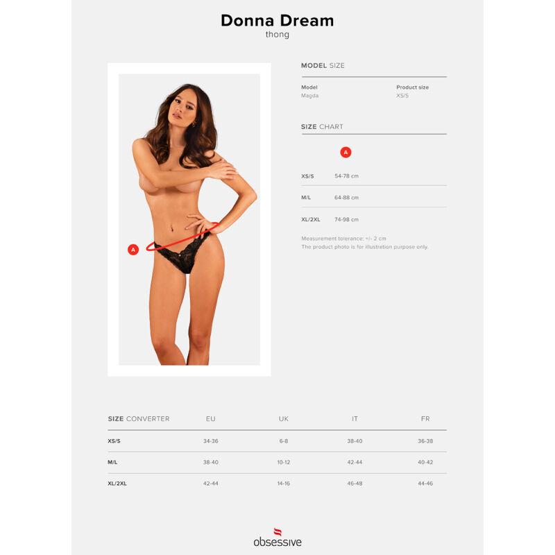 Obsessive - Donna Dream Thong Xs/S