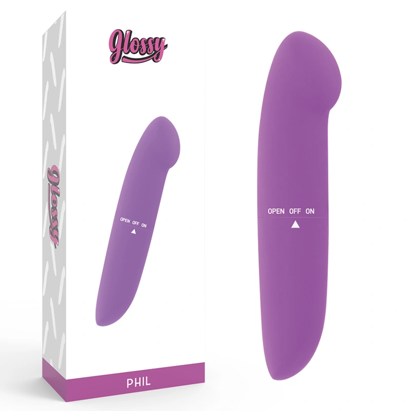 Glossy - phil vibrator purple