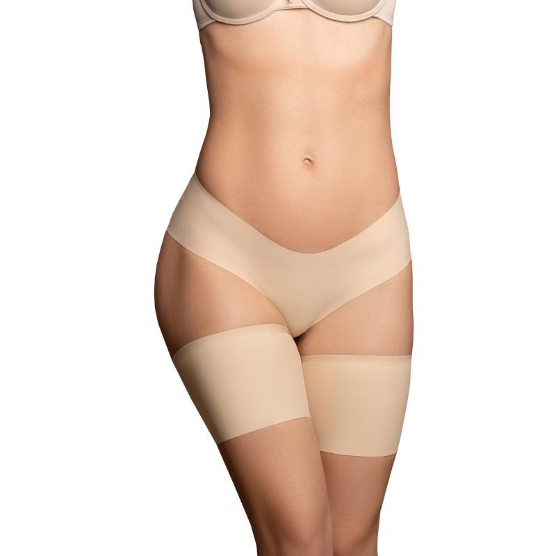 Bye Bra - Thigh Bands Fabric Beige S