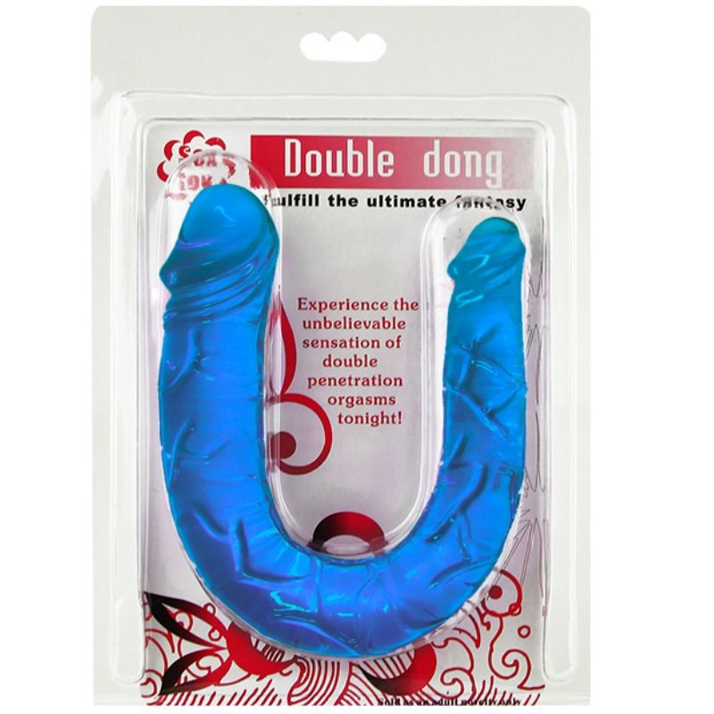 Baile - double dong double dildo blue 1
