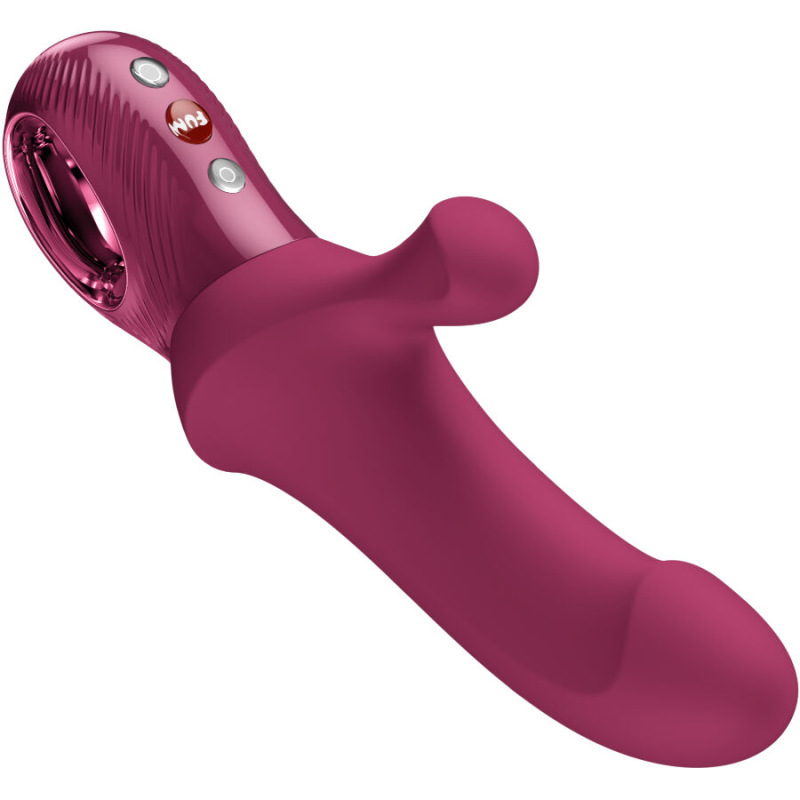 Fun factory - bi stronic curve thrusting rabbit pulsators wine red 1
