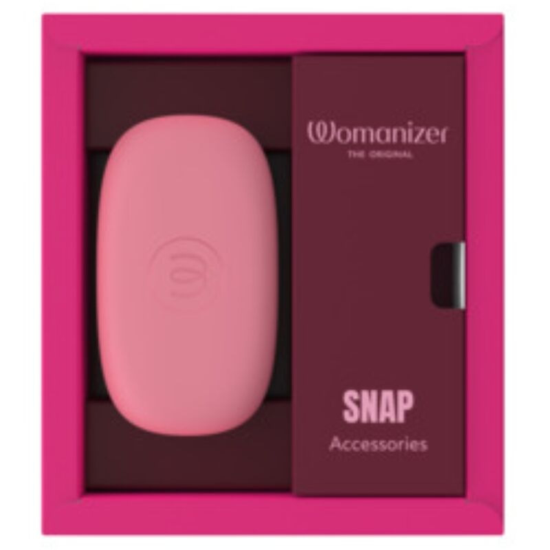Womanizer - snap suction clitoral stimulator 6 intensity levels crushed berry 12