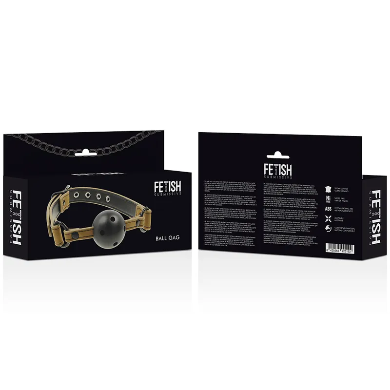 Fetish Submissive Origin Breathable Ball Gag - Náhubok 4