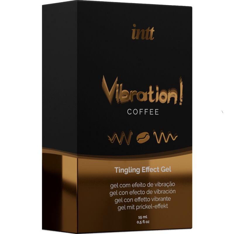 Intt - Powerful Intimate Stimulant Liquid Vibrating Gel Caf 15ml - Stimulačný Gél 2
