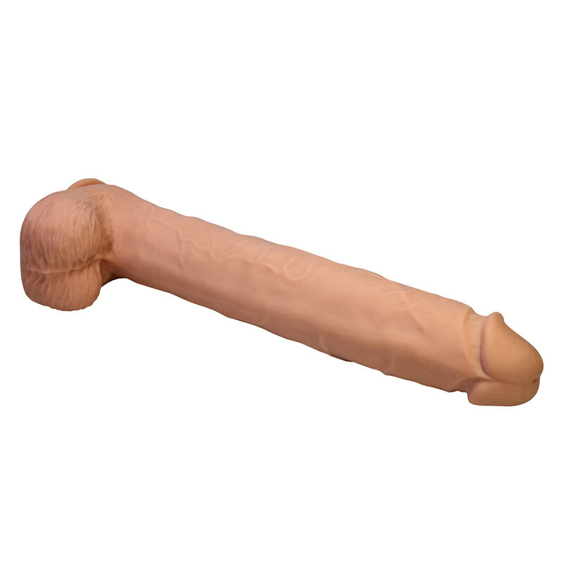 Pretty love - pat flexible realistic dildo with suction cup flesh 40 cm -Ø- 6 cm 2