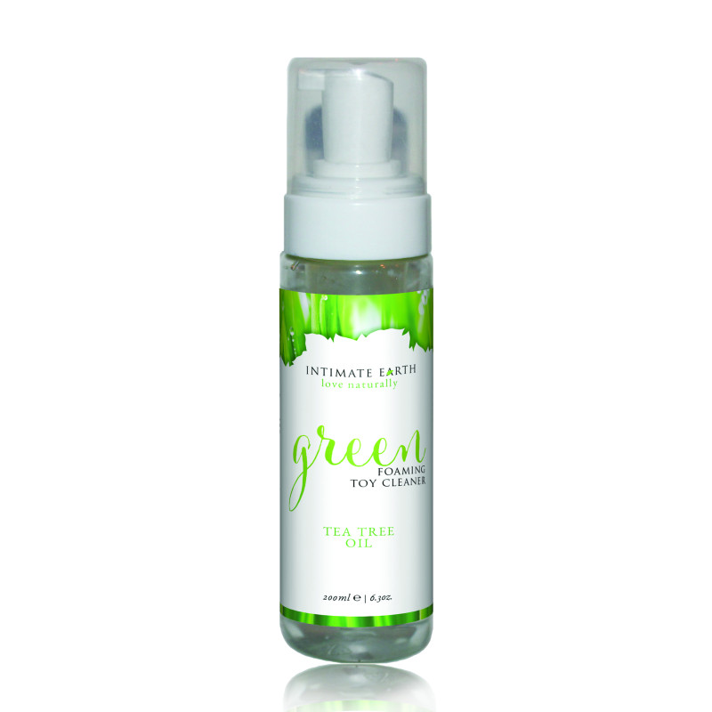Intimate Earth - Green Tea Foaming Toy Cleaner 200 Ml 2