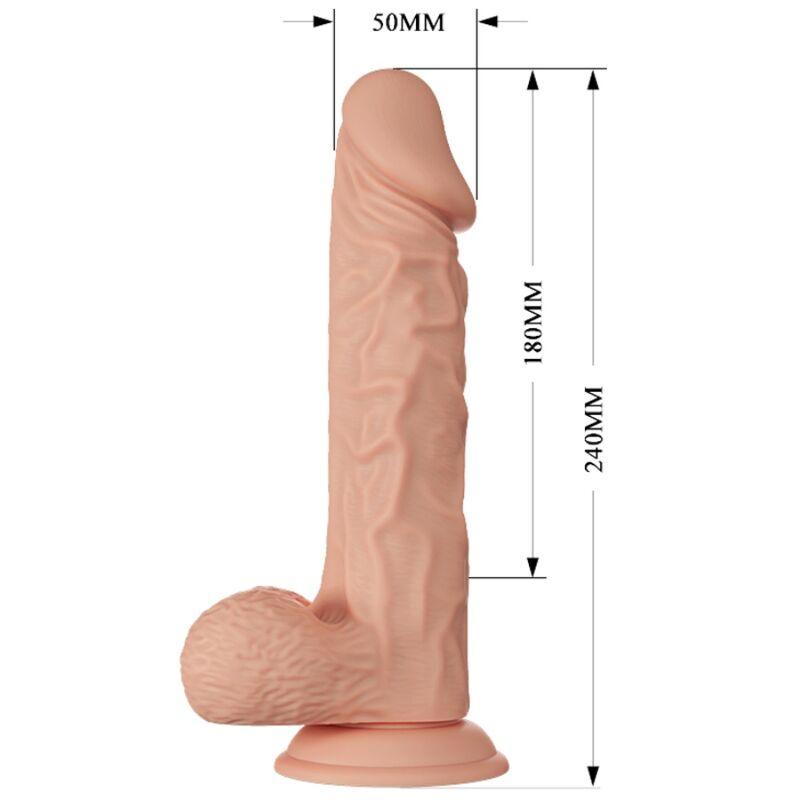 Beautiful Encounter Buraq Thrusting & Rotation 24 Cm - Flesh 5