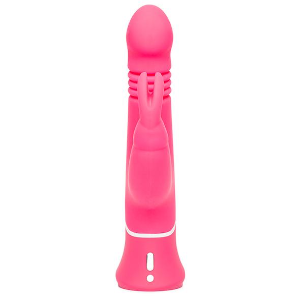 Happy Rabbit - Thrusting Realistic Vibrator Pink 3