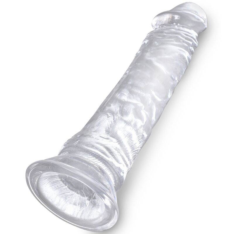 King cock - clear realistic penis 19.7 cm transparent 2