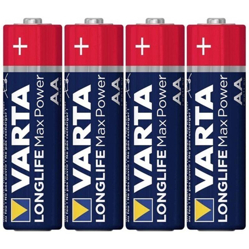 Varta - max power alkaline aa lr6 retractable battery*4