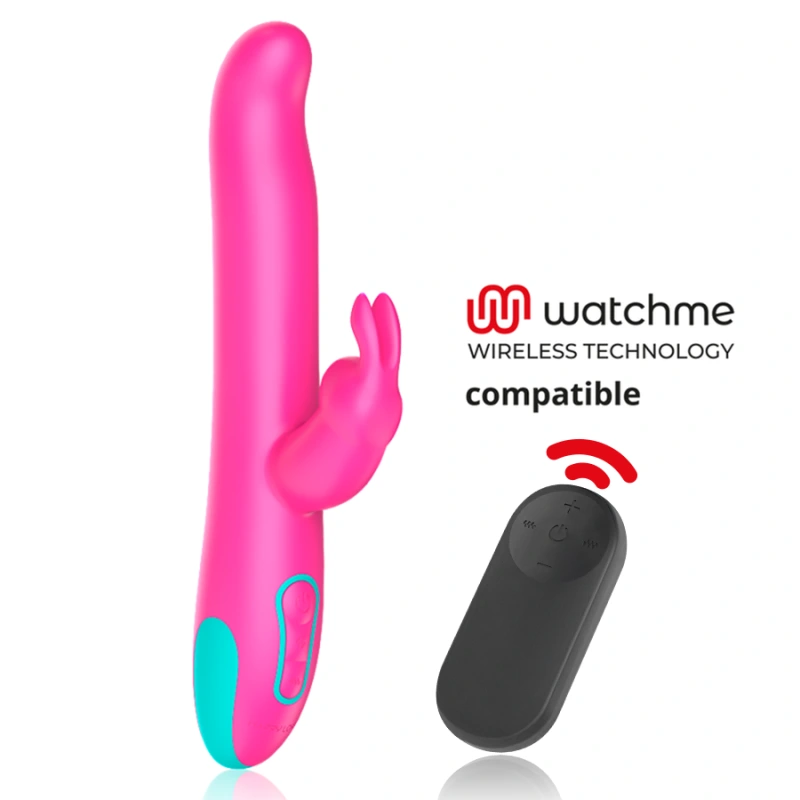 Happy loky - pluto rabbit vibrator & rotator watchme wireless technology compatible