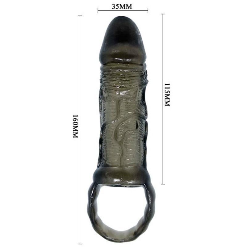 Men Extension Cover Penis And Strap 11.5 Cm 5