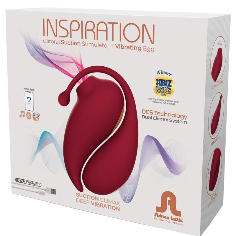 Adrien lastic - inspiration clitoris sucker + red vibrating egg - free app 8