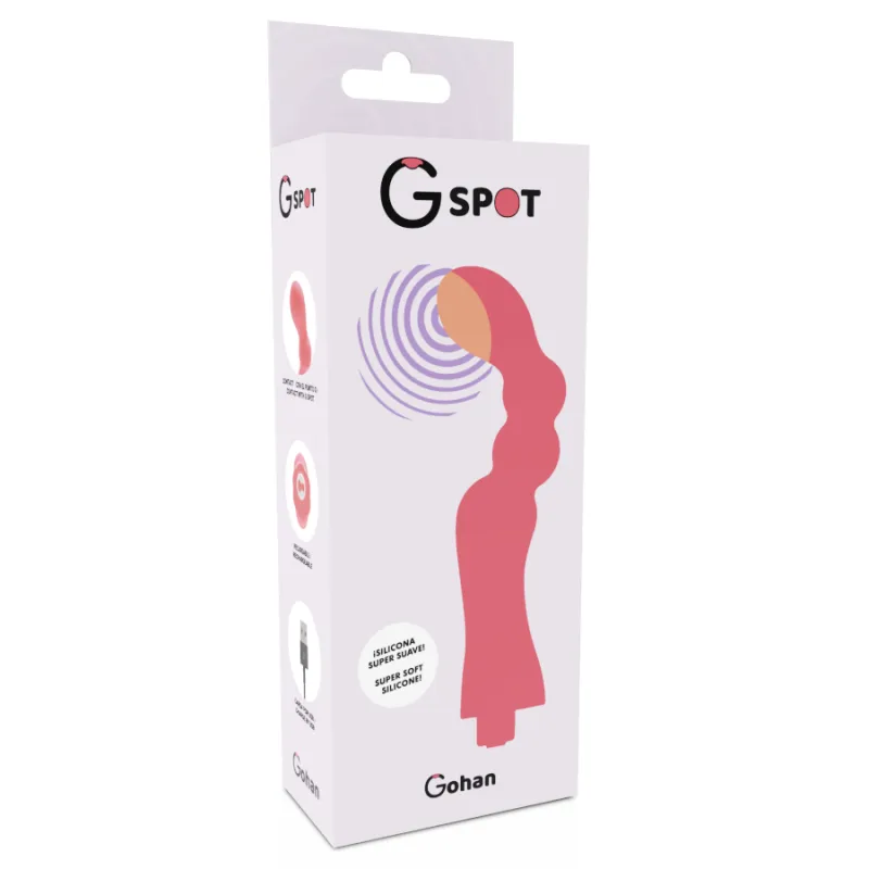 G-Spot Gohan Light Red Vibrator 4