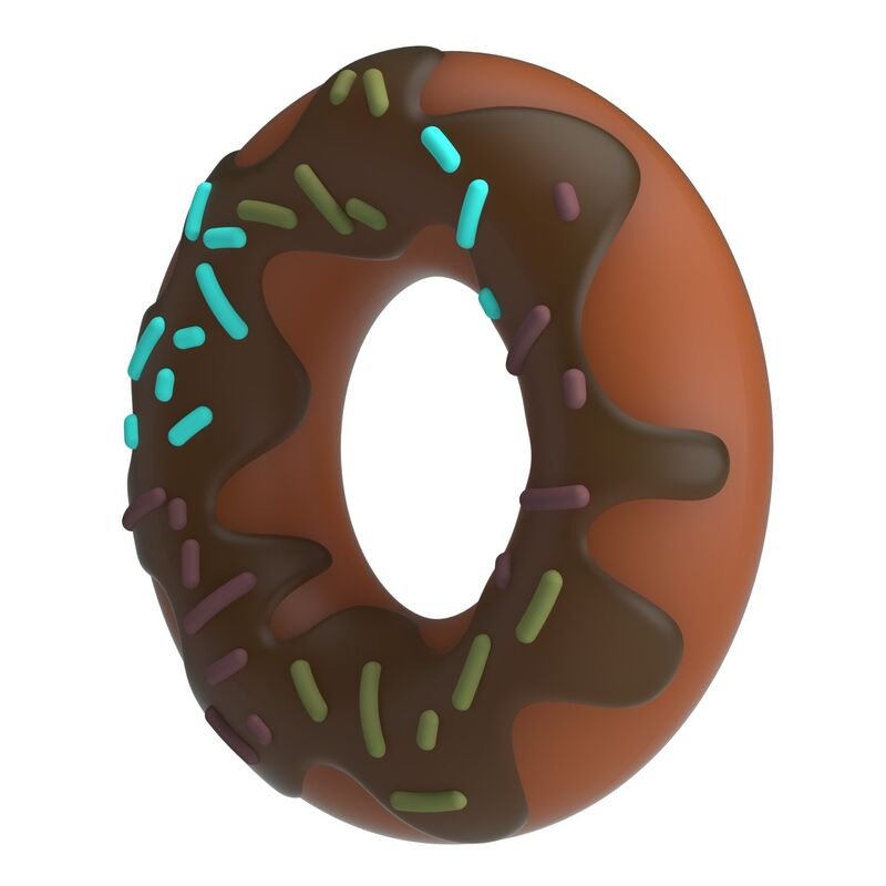 Pretty love - super donut penis ring brown 2