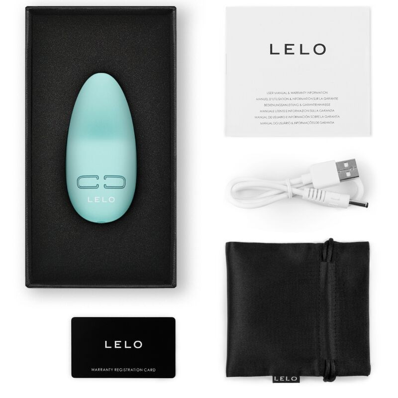 Lelo - lily 3 personal massager - aqua green 2