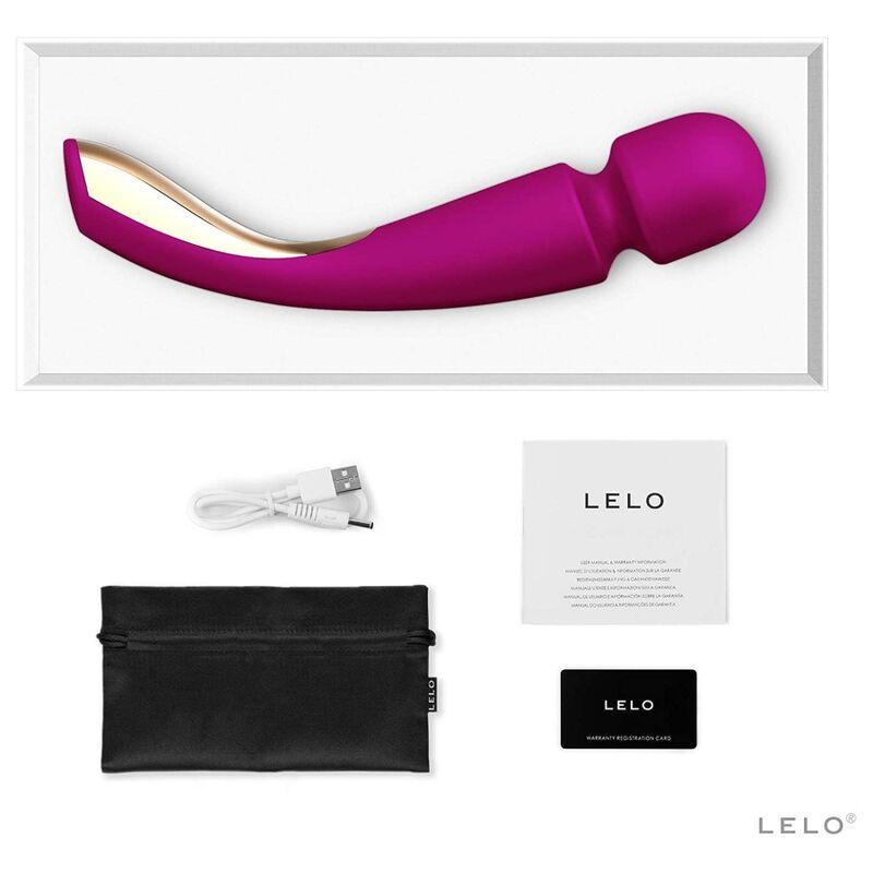 Lelo Smart Wand 2 Massager Medium Deep Rose - Masážna Hlavica 4
