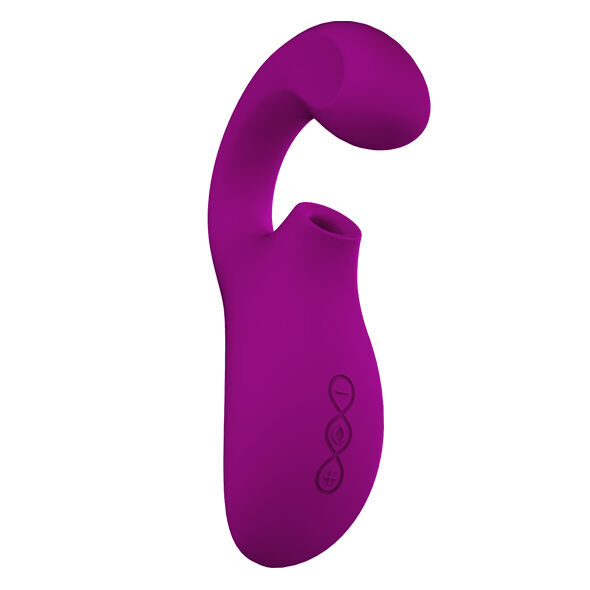 Lelo - enigma double suction stimulation purple massager 4