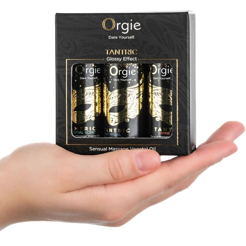 Orgie - tantric mini size collection sensual massage oils 3 x 30 ml 1