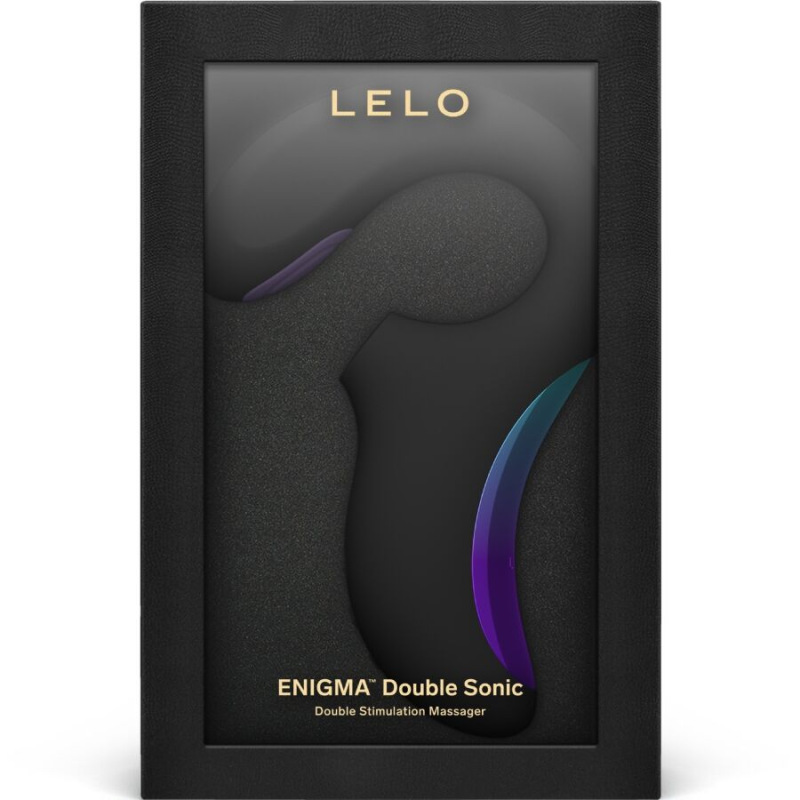 Lelo - enigma double sonic vibrator point g black 3