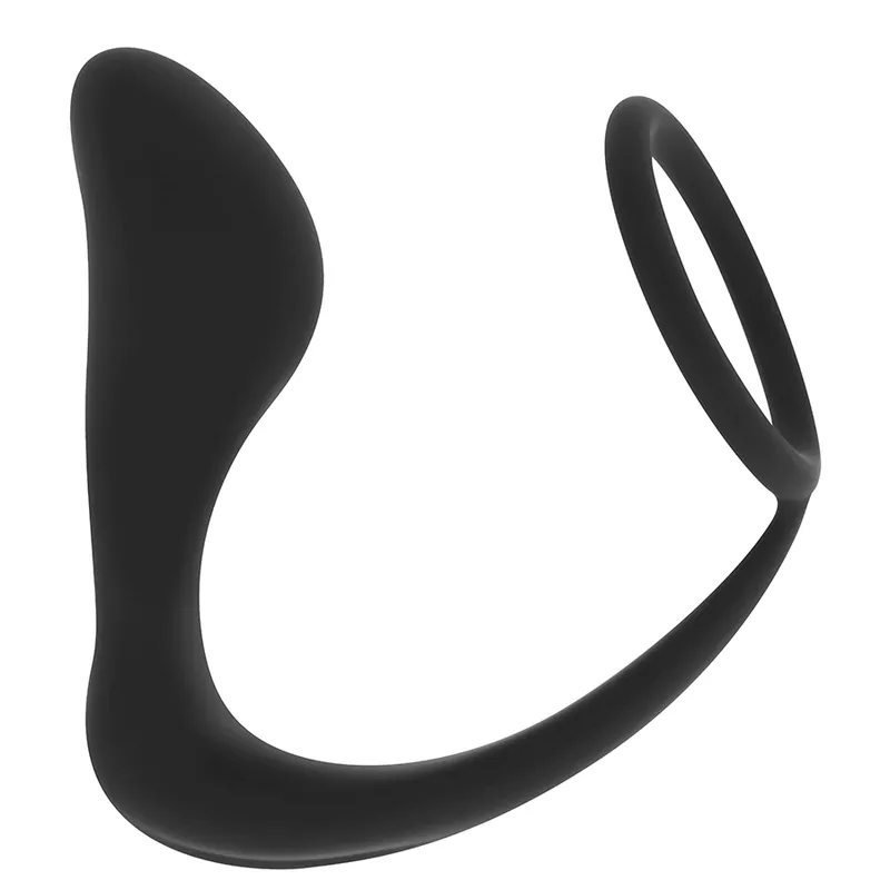 Ohmama Silicone Butt Plug And Ring 10.5 Cm