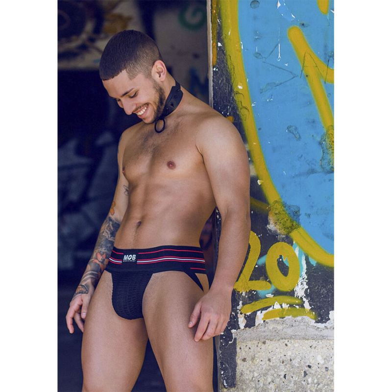 Mob - classic black thong size m 3