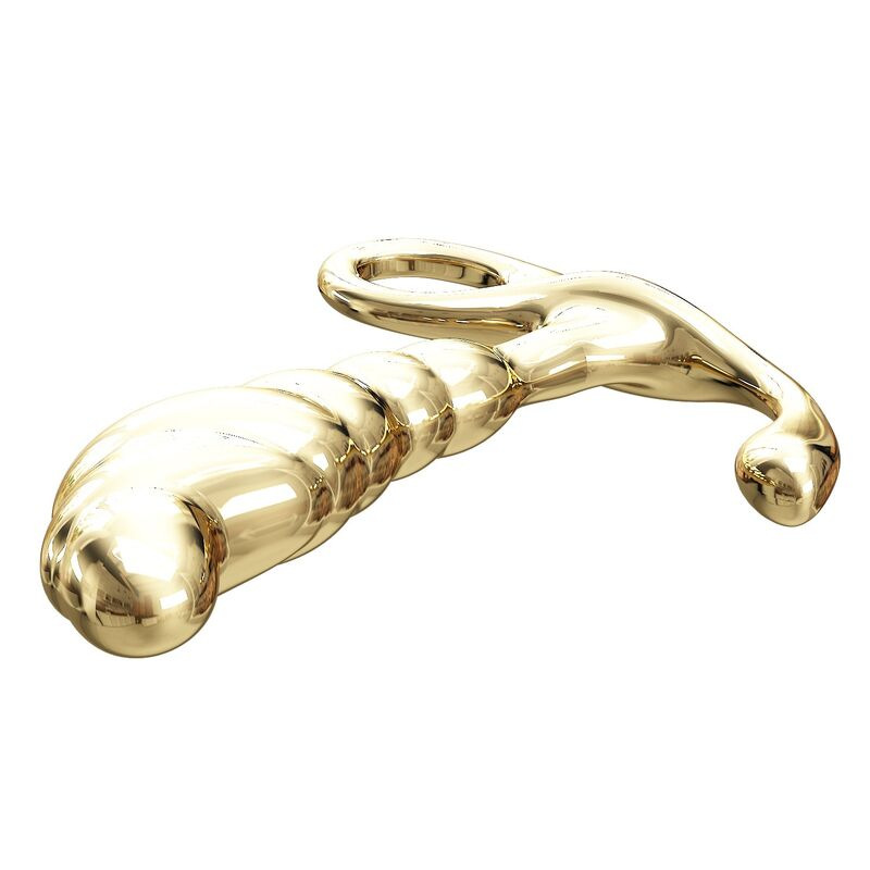 Pretty love - jack zinc alloy prostate massager gold 5