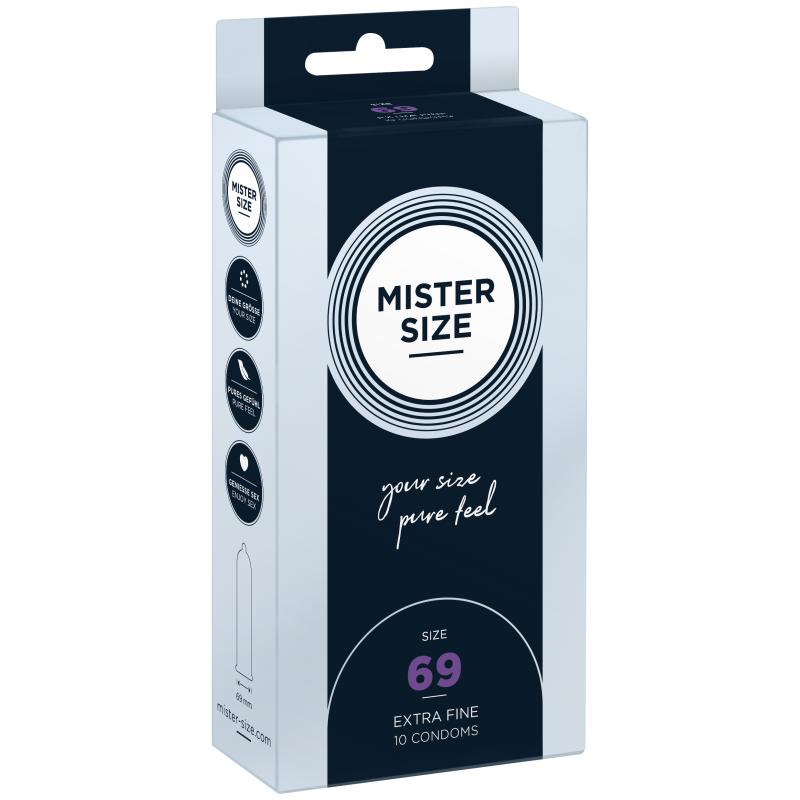 Mister.Size - 69 Mm Condoms 10 Pcs 1