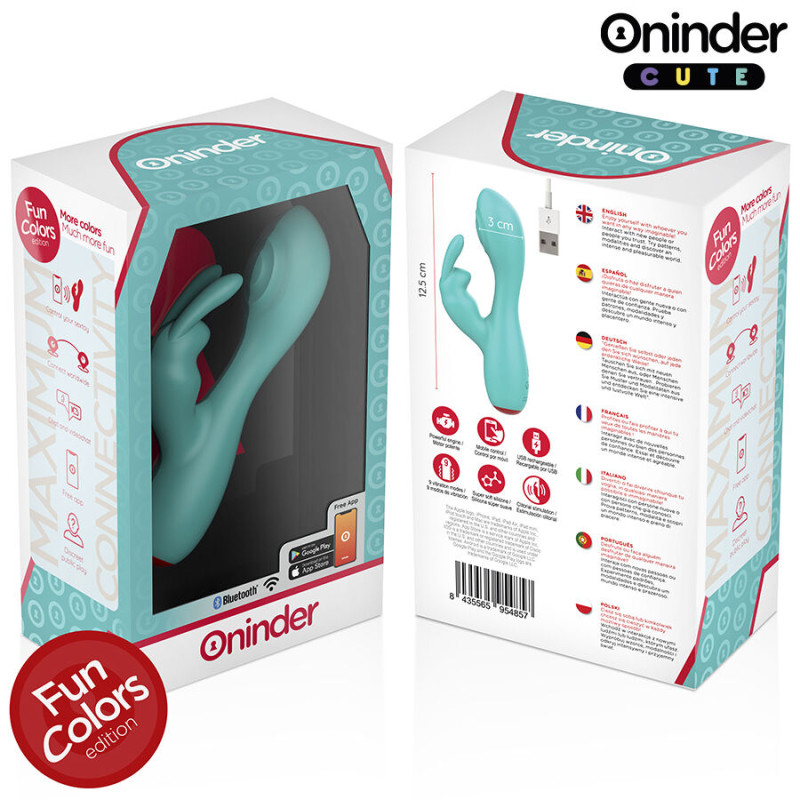 Oninder cute - love bunny g-spot clitoral vibrator - free worldwide app 7