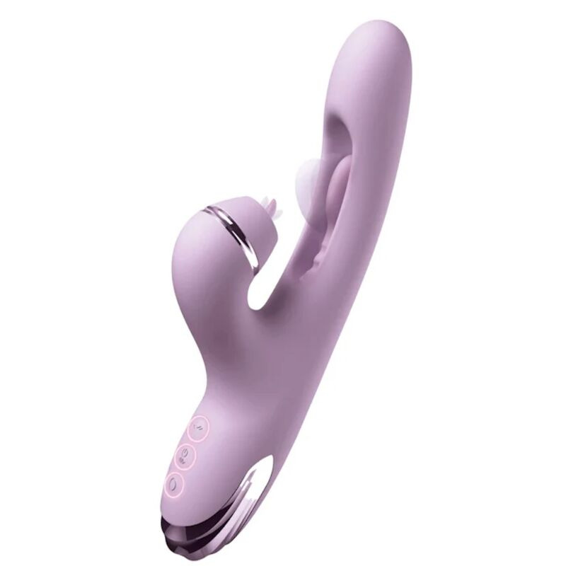 Fantasy for her - g-touch pulse pro purple g-spot & clitoral rabbit vibrator