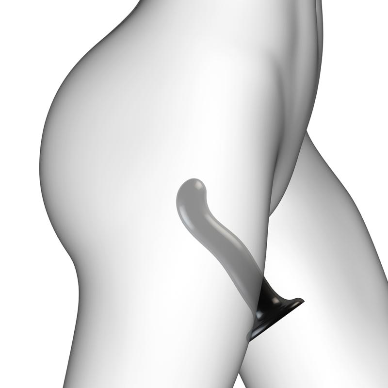 Strap-On-Me - G And P Spot Stimulation Dildo Xl Black 1