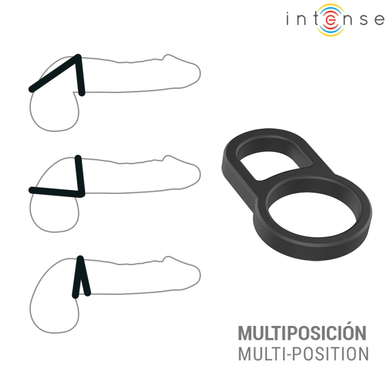Intense - conleth adjustable double penis ring model 3 2