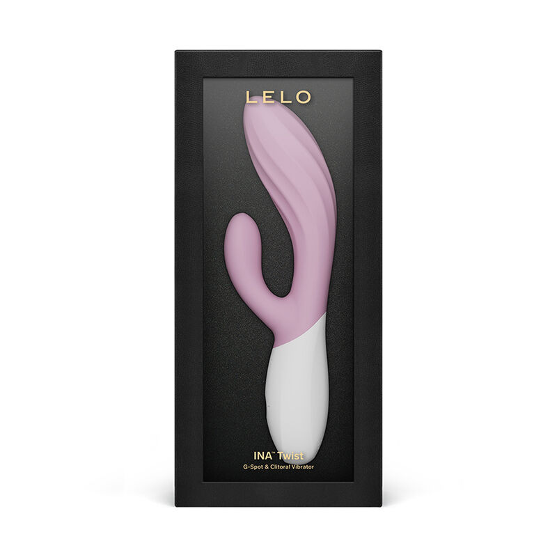 Lelo - ina twist double vibrator rabbit for g-spot and clitoris pink 3