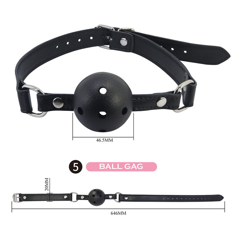 Pretty love - 8 piece bdsm kit black 7