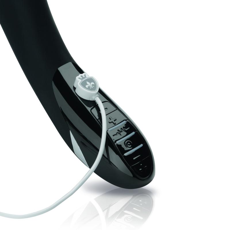 Mystim - Tingling Aparte Estim Vibrator Black 1