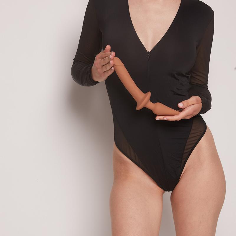 Strap-On-Me - Switch  Plug-In Realistic Dildo Caramel Xxl 3