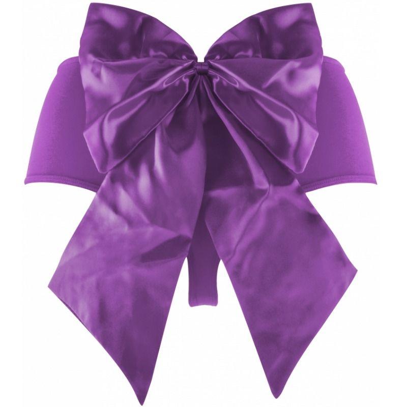 Ouch! Bow Sexy Vibrating Panty-Purple