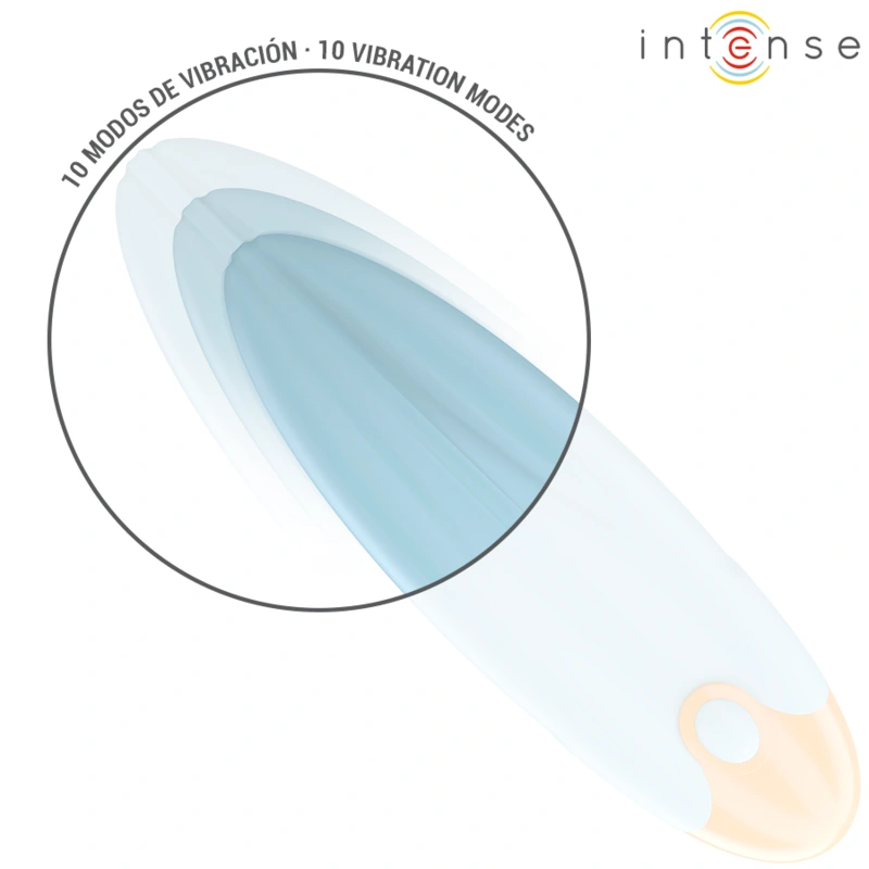 Intense - mike vibrating bullet 10 vibrations blue 1