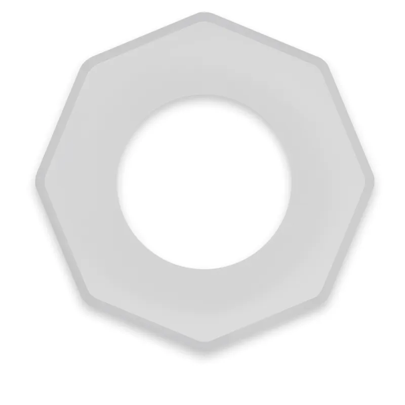 Powering Super Flexible Resistant Ring  5cm Pr10  Clear 2