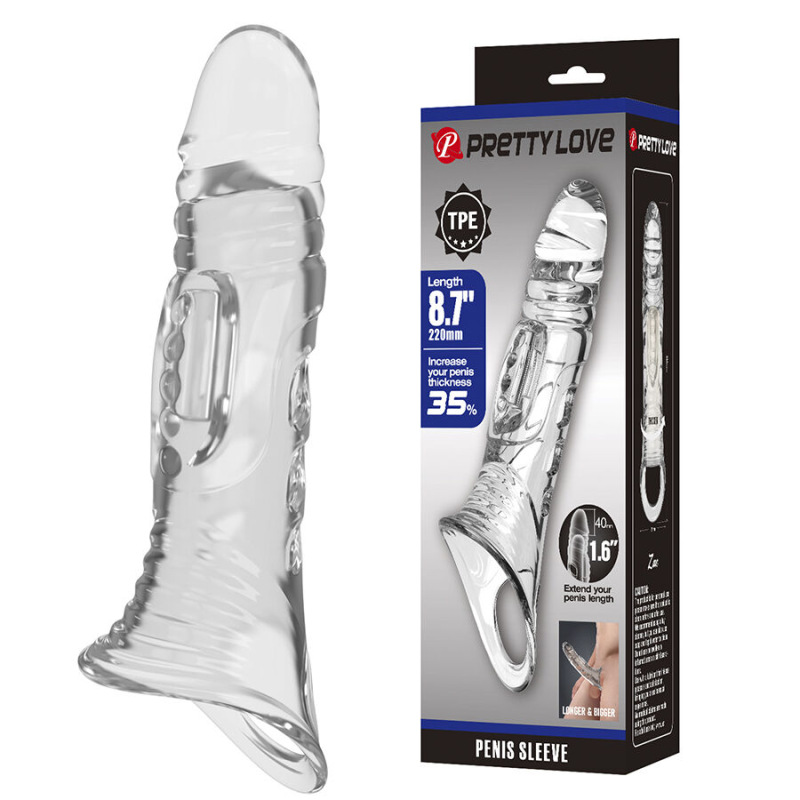 Pretty love - transparent penis cover 8