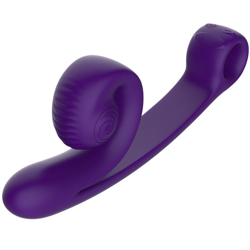 Snail vibe - curve vibrator purple
