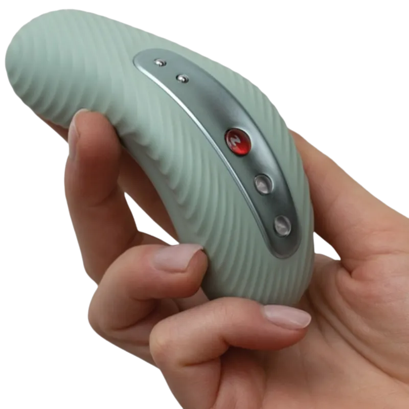 Fun Factory - Laya Iii Rechargeable Lay-On Vibrator Sage Green 4