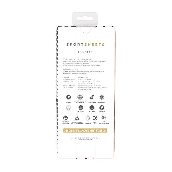 Sportsheets - Nexus Lennox Hollow Vibrating Sheath Dildo Eme 10