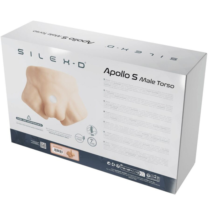 Silexd - apollo s realistic half male torso caramel 6