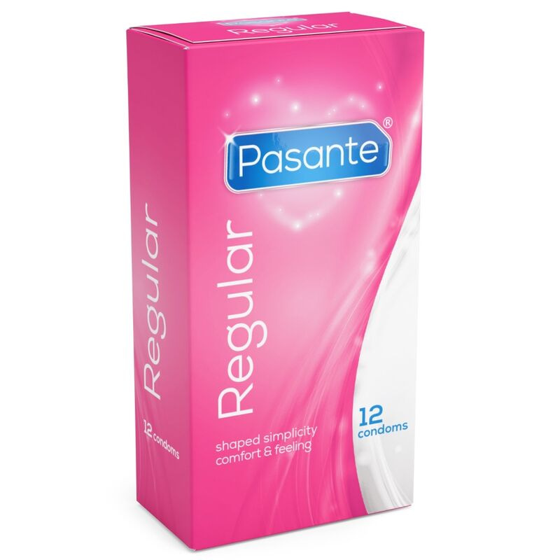 Pasante - regular kondómy 12 ks