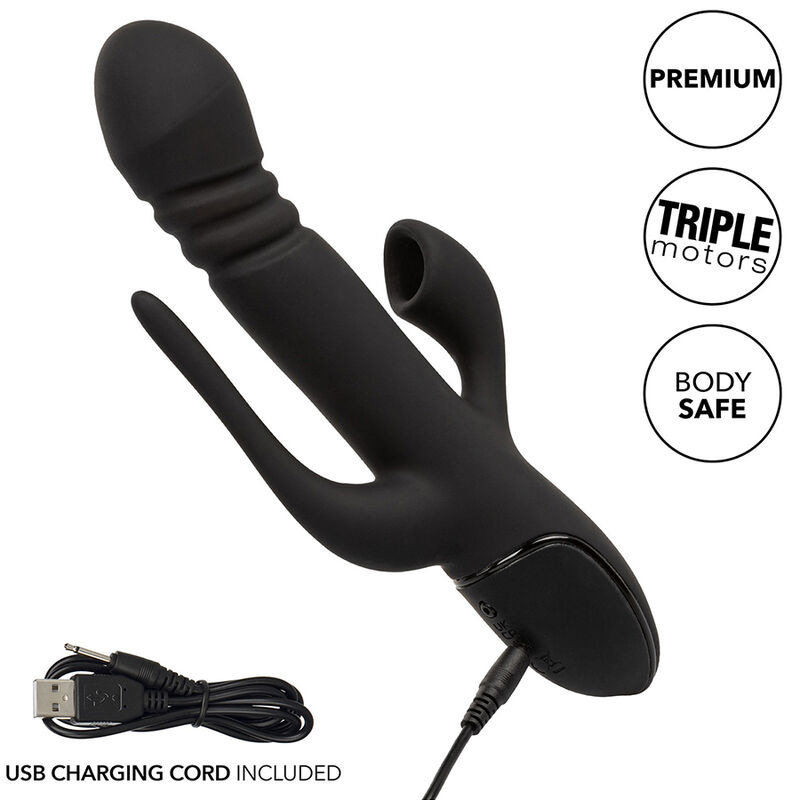 Calexotics - vibrator triple euphoria black 9